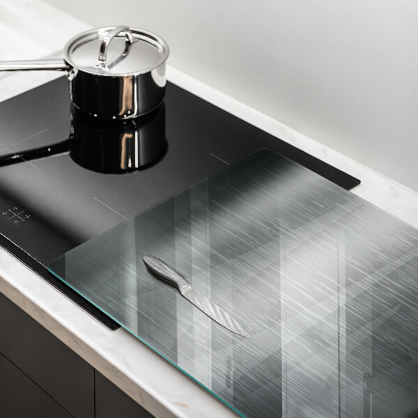 Kuchynská doska zo skla Kovová textúra