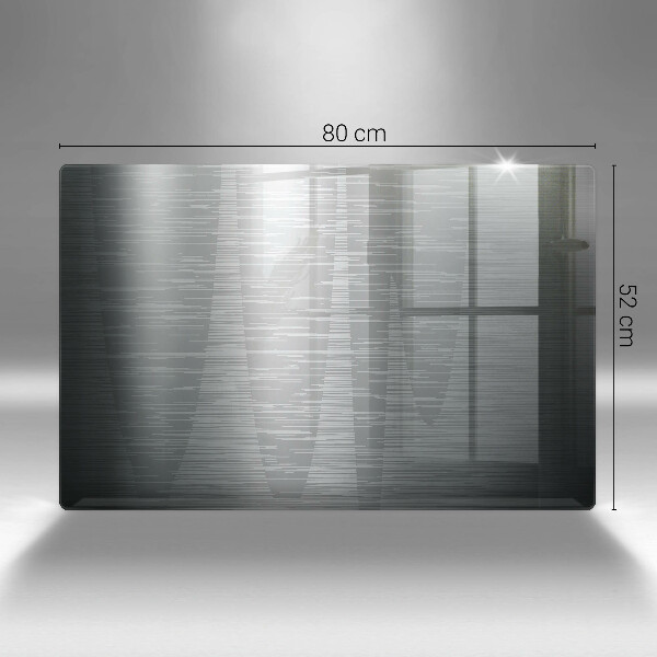 Kuchynská doska zo skla Kovová textúra