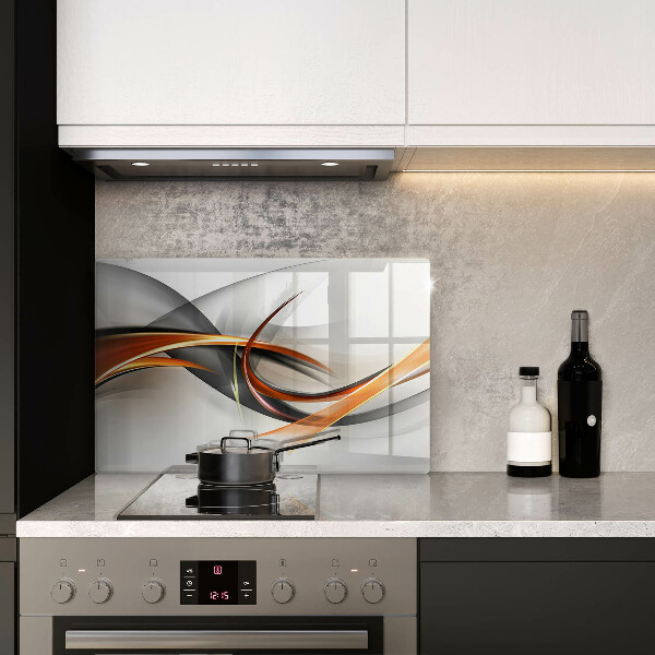 Kuchynská doska zo skla Moderné tvary