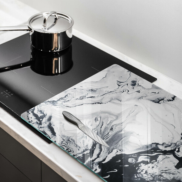 Kuchynská doska zo skla Atramentová abstrakcia