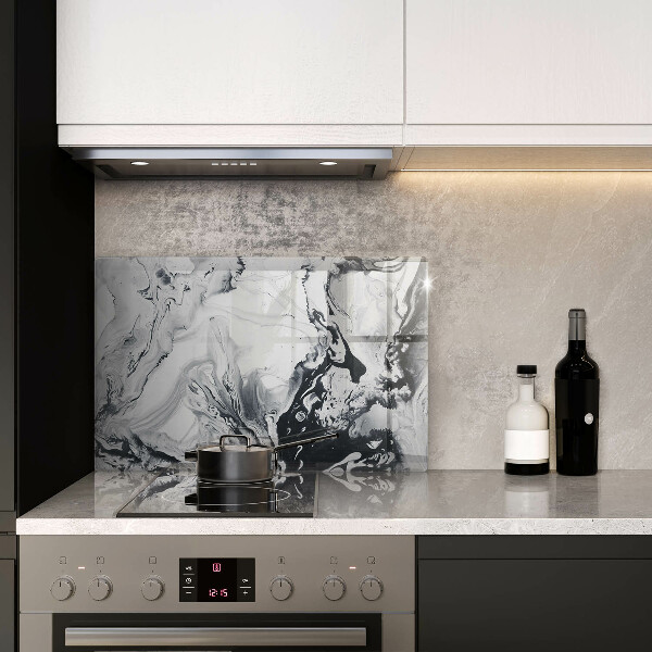 Kuchynská doska zo skla Atramentová abstrakcia