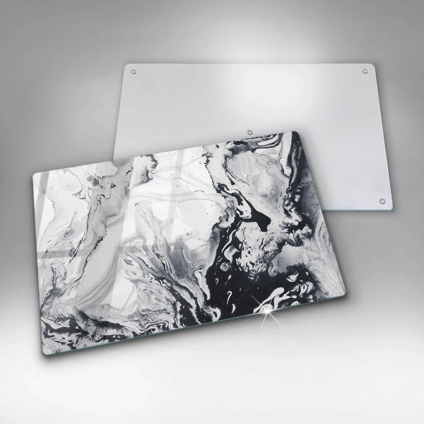 Kuchynská doska zo skla Atramentová abstrakcia