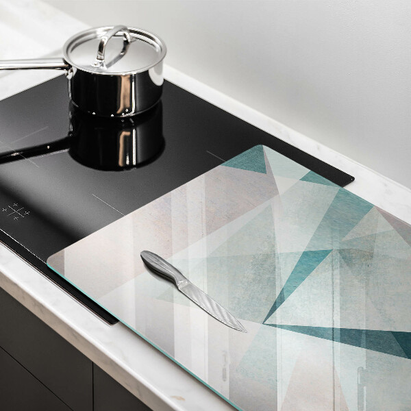 Kuchynská doska zo skla Ostrá abstrakcia