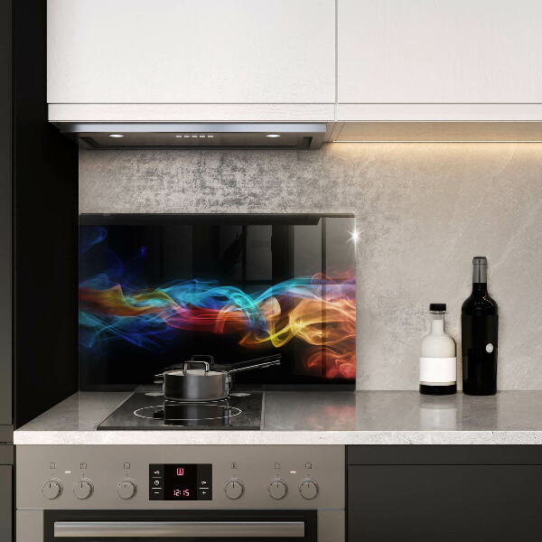 Kuchynská doska zo skla Farebný dym
