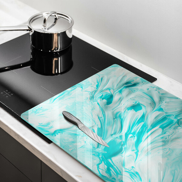 Kuchynská doska zo skla Abstrakcia farby