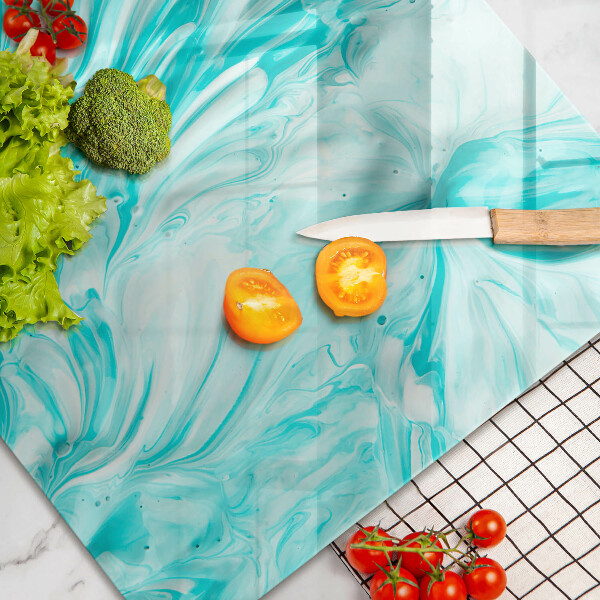 Kuchynská doska zo skla Abstrakcia farby