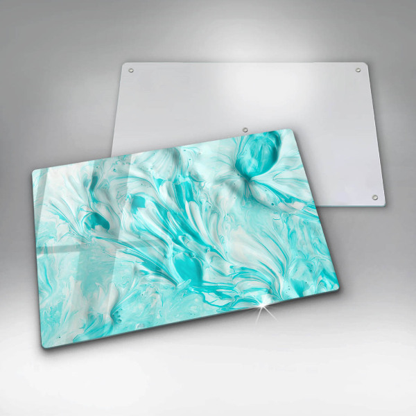 Kuchynská doska zo skla Abstrakcia farby