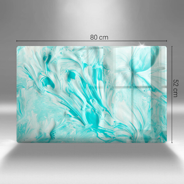 Kuchynská doska zo skla Abstrakcia farby