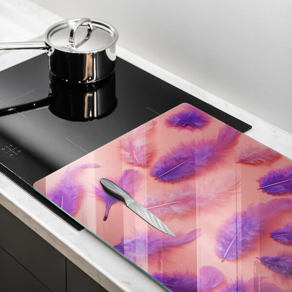 Kuchynská doska zo skla Nadýchané perie