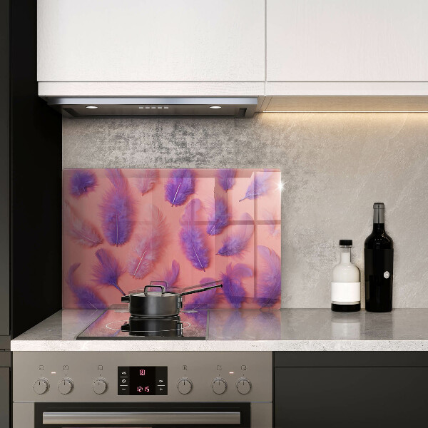 Kuchynská doska zo skla Nadýchané perie