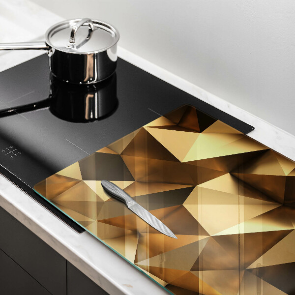 Kuchynská doska zo skla Pozadie abstrakcie štruktúry