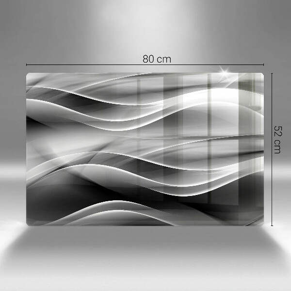 Kuchynská doska zo skla Abstrakcia jemné línie