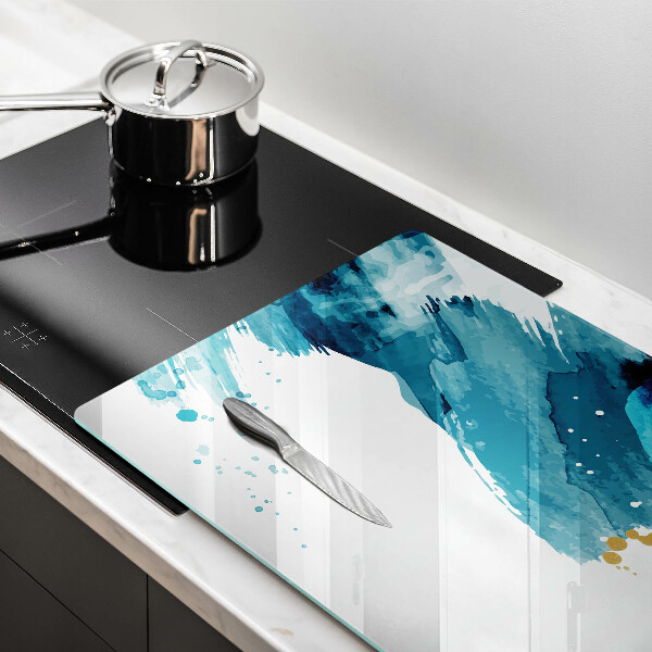 Kuchynská doska zo skla Modré škvrny