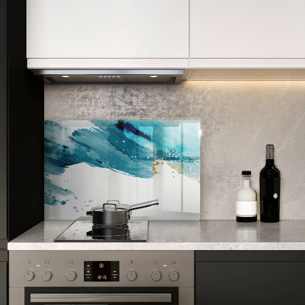 Kuchynská doska zo skla Modré škvrny