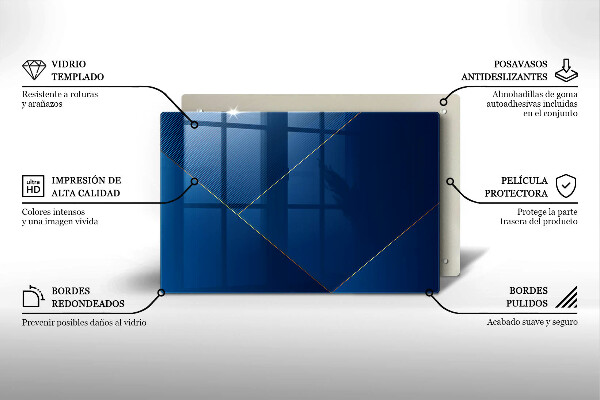 Kuchynská doska zo skla Moderné zázemie