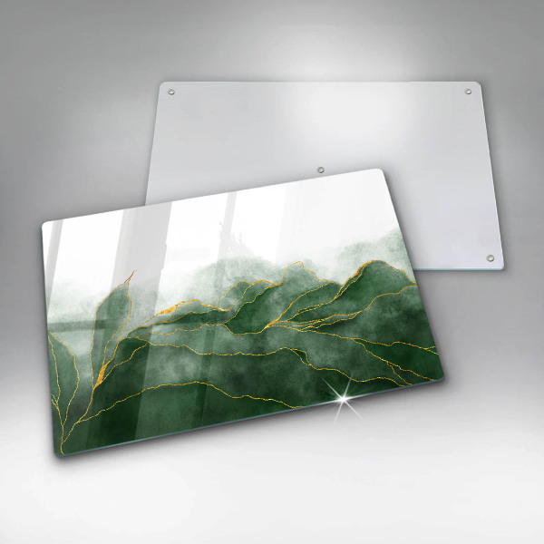 Kuchynská doska zo skla Abstraktná príroda