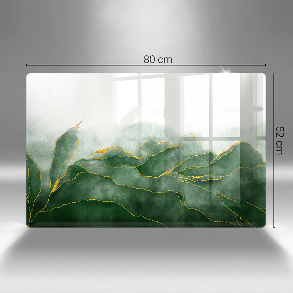 Kuchynská doska zo skla Abstraktná príroda