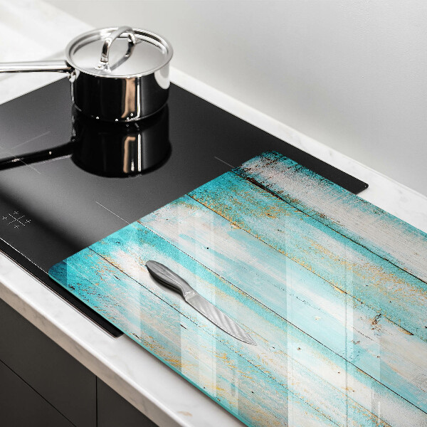 Kuchynská doska zo skla Vintage drevené dosky