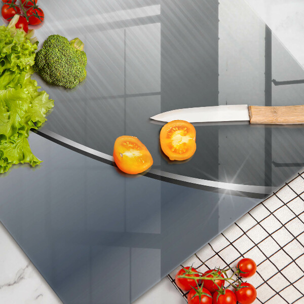 Kuchynská doska zo skla Kovový abstraktný vzor