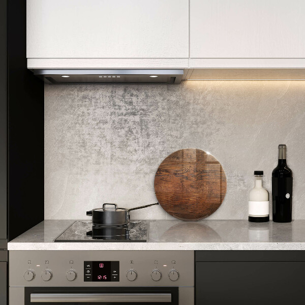 Kuchynská doska veľká zo skla Doska z tmavého dreva