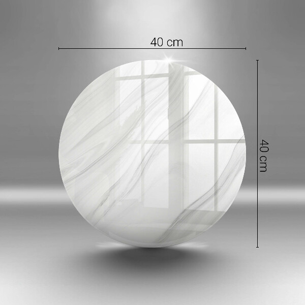 Kuchynská doska veľká zo skla Jemný mramor