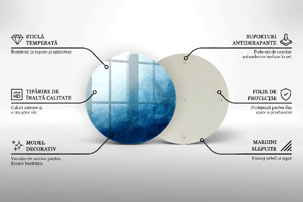 Kuchynská doska veľká zo skla abstraktné pozadie