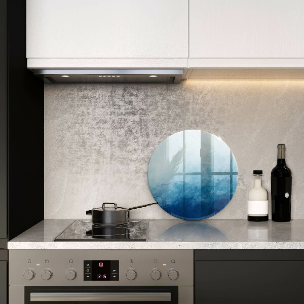 Kuchynská doska veľká zo skla abstraktné pozadie