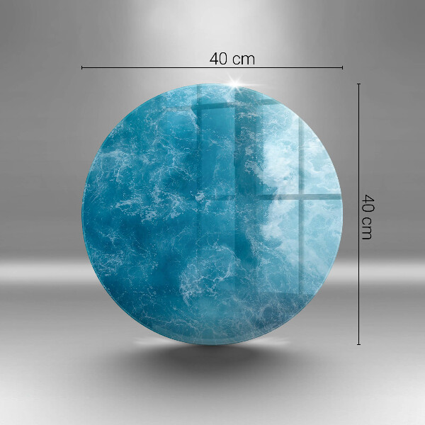 Kuchynská doska zo skla Modrá voda