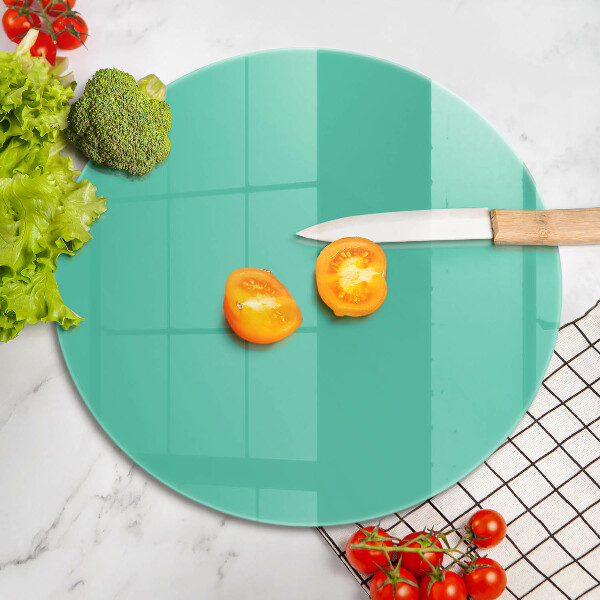 Kuchynská doska zo skla Zelená farba