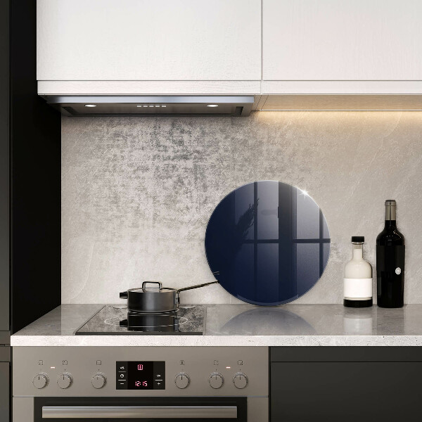 Kuchynská doska zo skla námornícka modrá