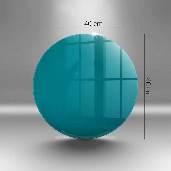 Kuchynská doska zo skla tyrkysová