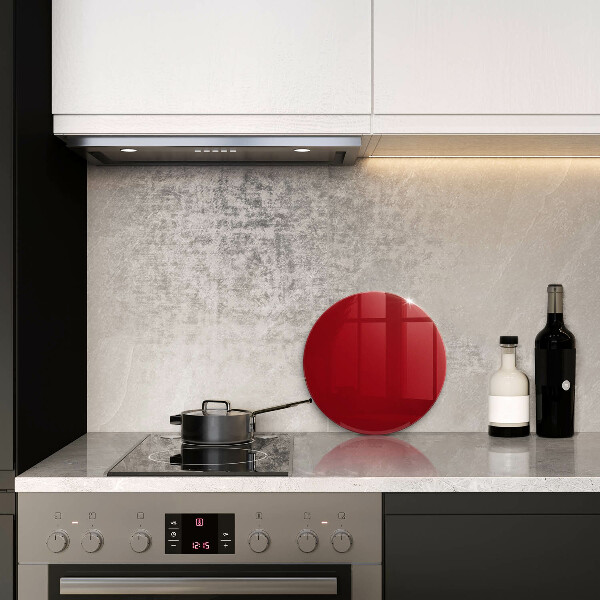 Kuchynská doska zo skla Červená farba