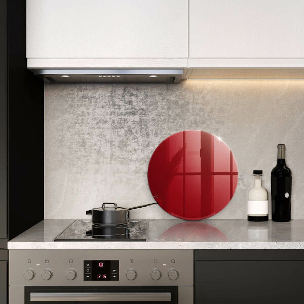 Kuchynská doska zo skla Červená farba