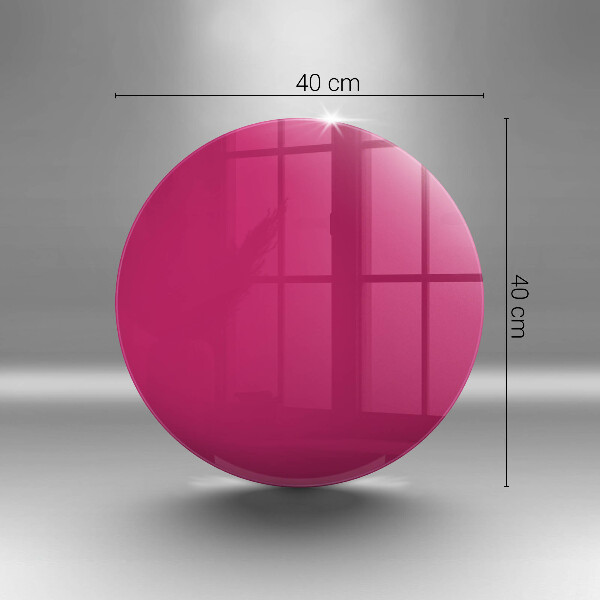 Kuchynská doska zo skla Ružová farba