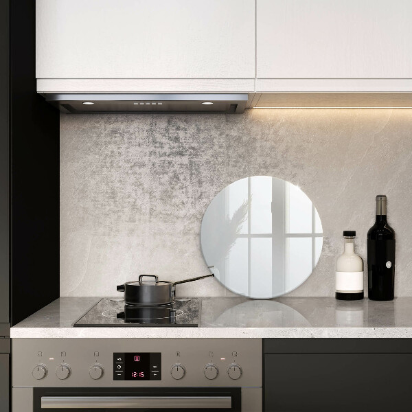 Kuchynská doska zo skla biela farba