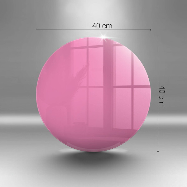 Kuchynská doska zo skla Ružová farba