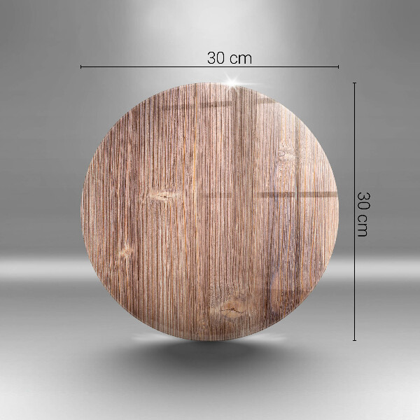 Kuchynská doska zo skla Prírodné drevo