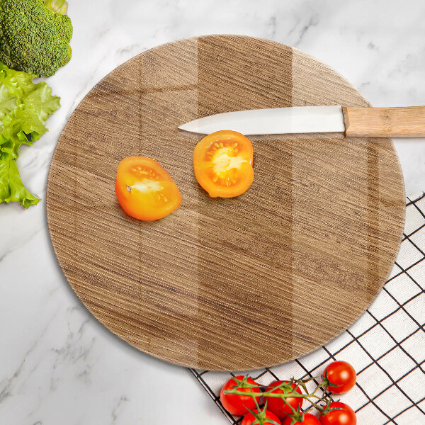 Kuchynská doska zo skla Textúra drevenej dosky