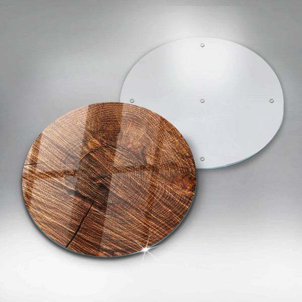 Kuchynská doska zo skla Drevená konštrukcia