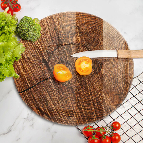 Kuchynská doska zo skla Drevená konštrukcia