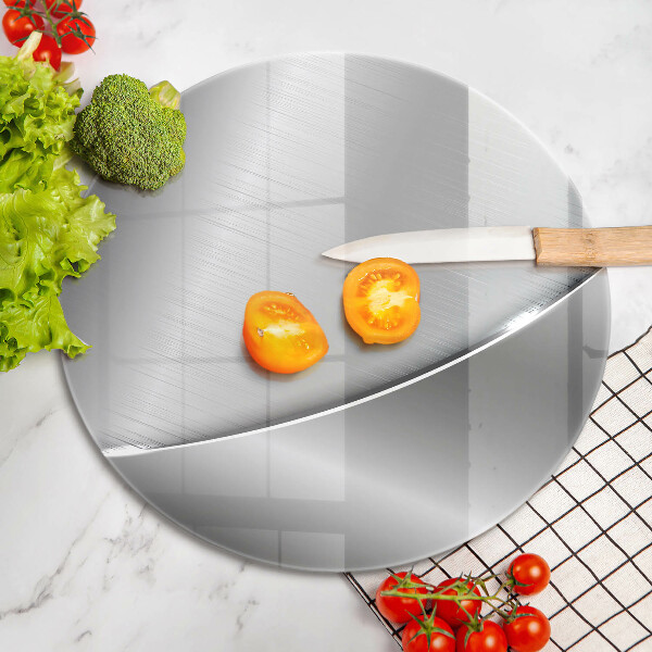 Kuchynská doska zo skla Kovové tvary