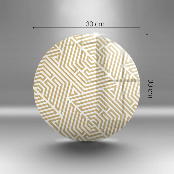 Kuchynská doska zo skla Geometrické čiary