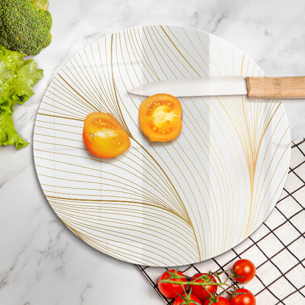 Kuchynská doska zo skla Vzor moderných línií