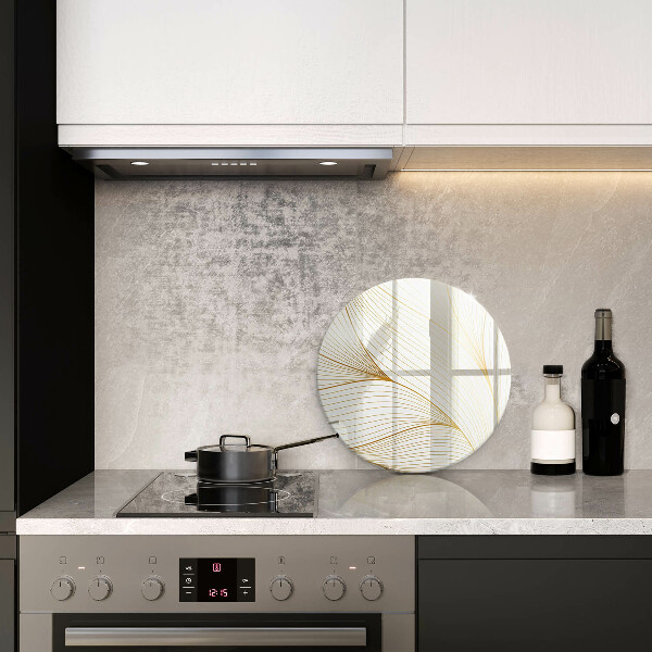 Kuchynská doska zo skla Vzor moderných línií