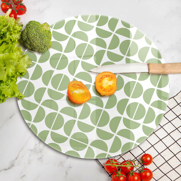 Kuchynská doska zo skla Vzor boho tvarov