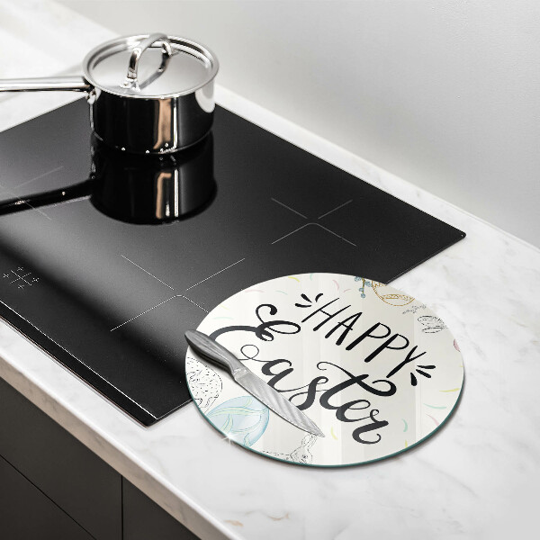 Kuchynská doska zo skla Happy Easter