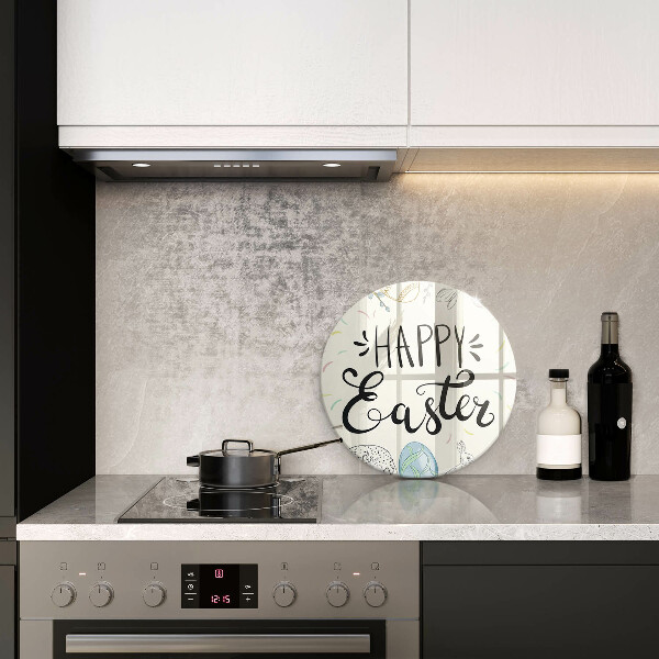 Kuchynská doska zo skla Happy Easter