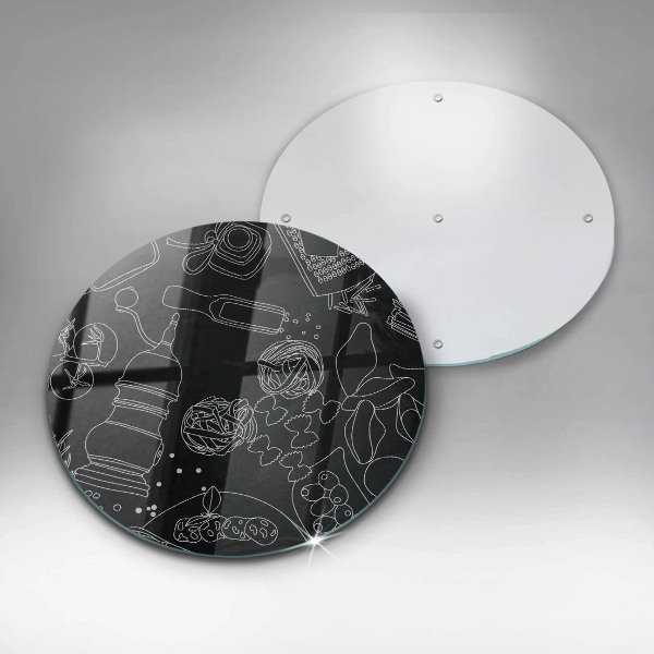 Kuchynská doska zo skla Kuchynské doplnky