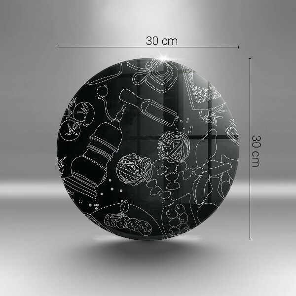 Kuchynská doska zo skla Kuchynské doplnky