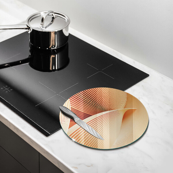 Kuchynská doska veľká zo skla Moderné zloženie